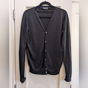 John Smedley Merino Wool Cardigan,L